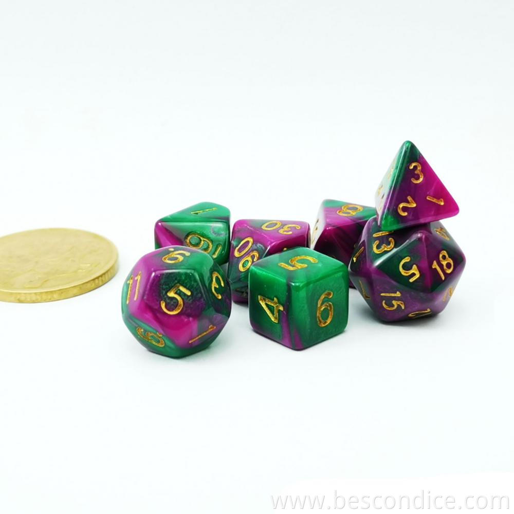 Small Rpg Dice Set D4 D20 In Tube Packaging 1 Small Rpg Dice Set D4 D20 In Tube Packaging 1